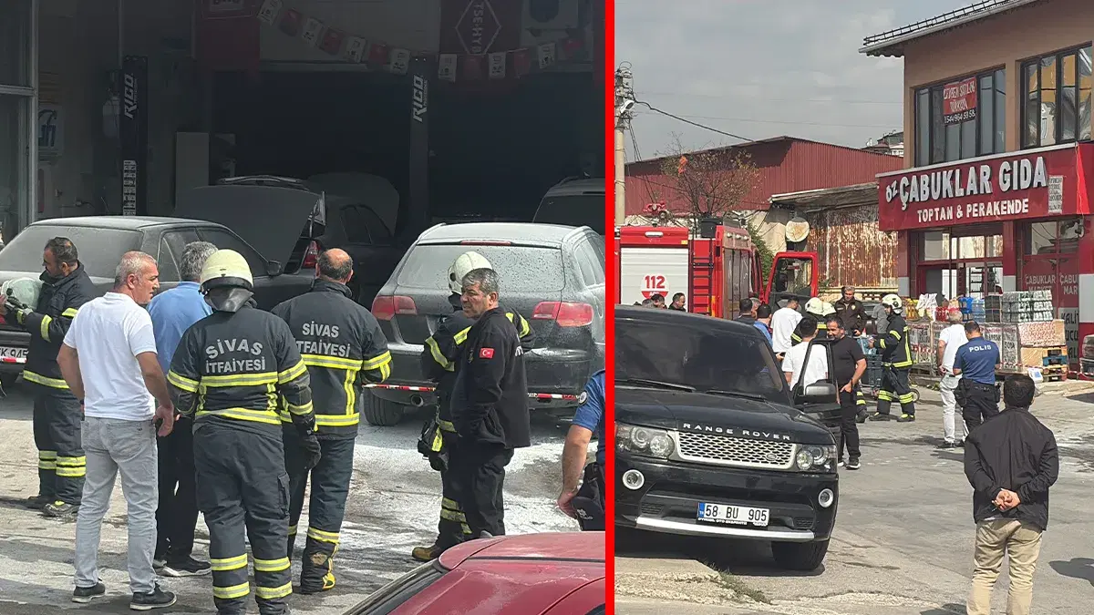 Sivas'ta LPG servisinde patlama: 5 kişi yaralandı