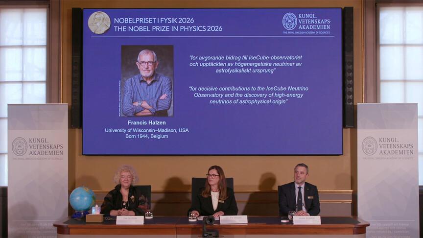 2026 Nobel Fizik Ödülü Francis Halzen'e verildi