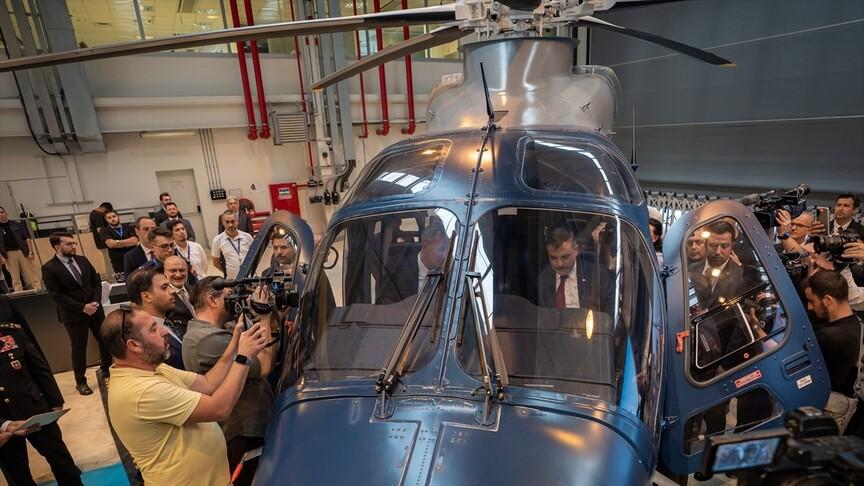 GÖKBEY helikopteri Emniyet Genel Müdürlüğü envanterine katıldı