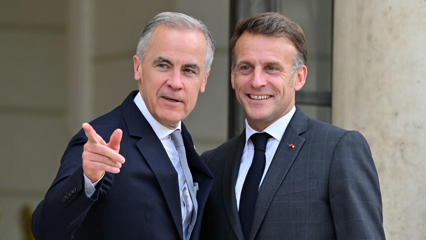 Macron ve Carney'den Fransa-Kanada yakınlaşma mesajı