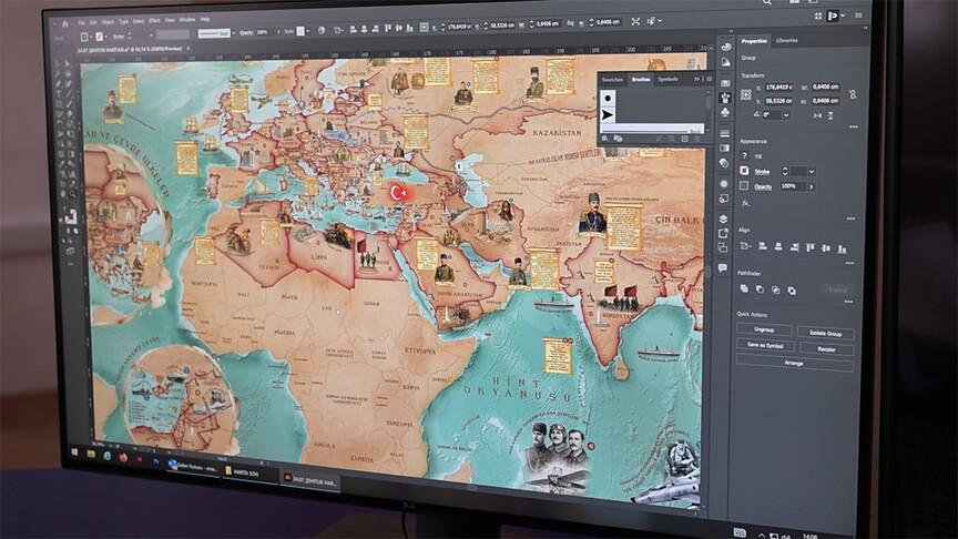 48 ülkedeki 172 Türk şehitliği ve anıtı haritalandı