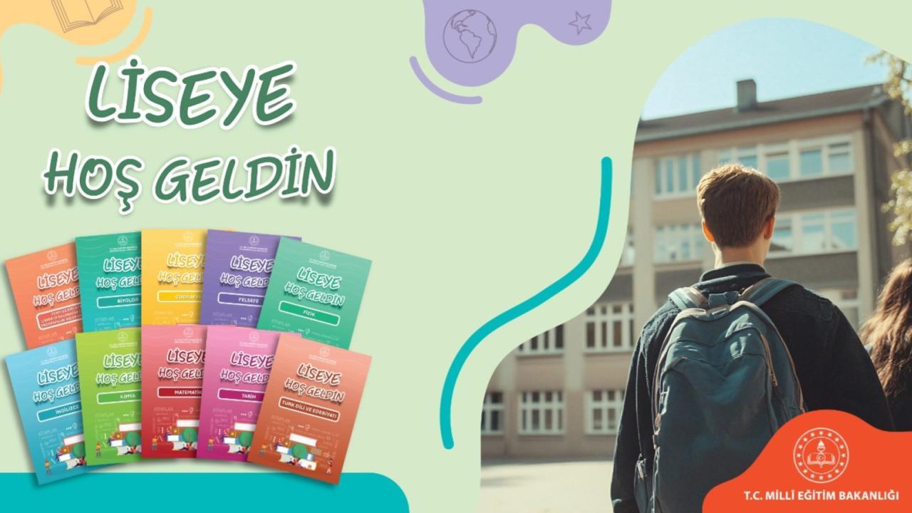 MEB'den liseye başlayacak öğrencilere 'Liseye Hoş Geldin' kitap seti