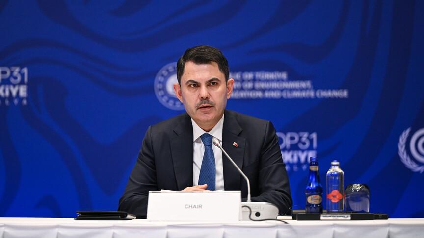 Bakan Kurum COP31 öncesi 36 uluslararası temas gerçekleştirdi