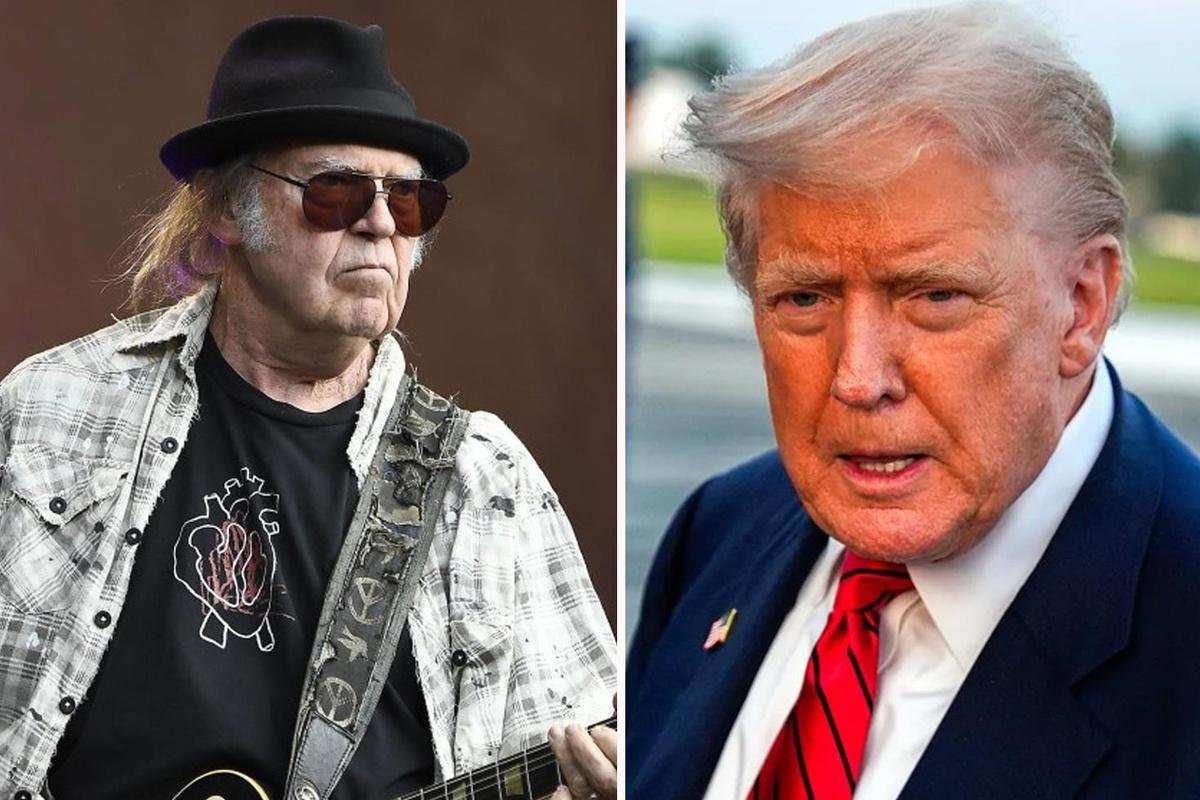 Neil Young'dan Trump'a 10 milyon dolarlık telif davası