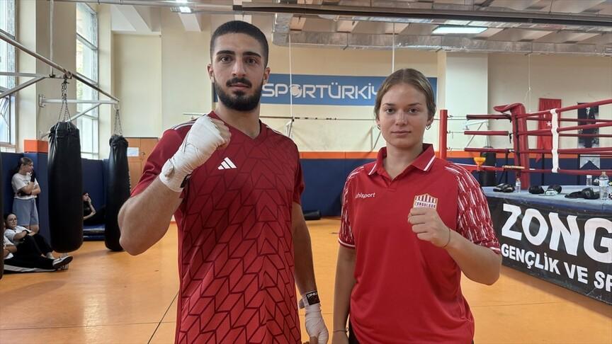 Zonguldak'ta genç boksörler milli takım hayali kuruyor
