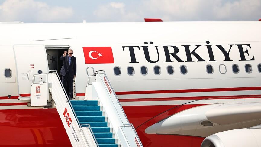 Erdoğan, BM 81. Genel Kurulu için New York'a hareket etti