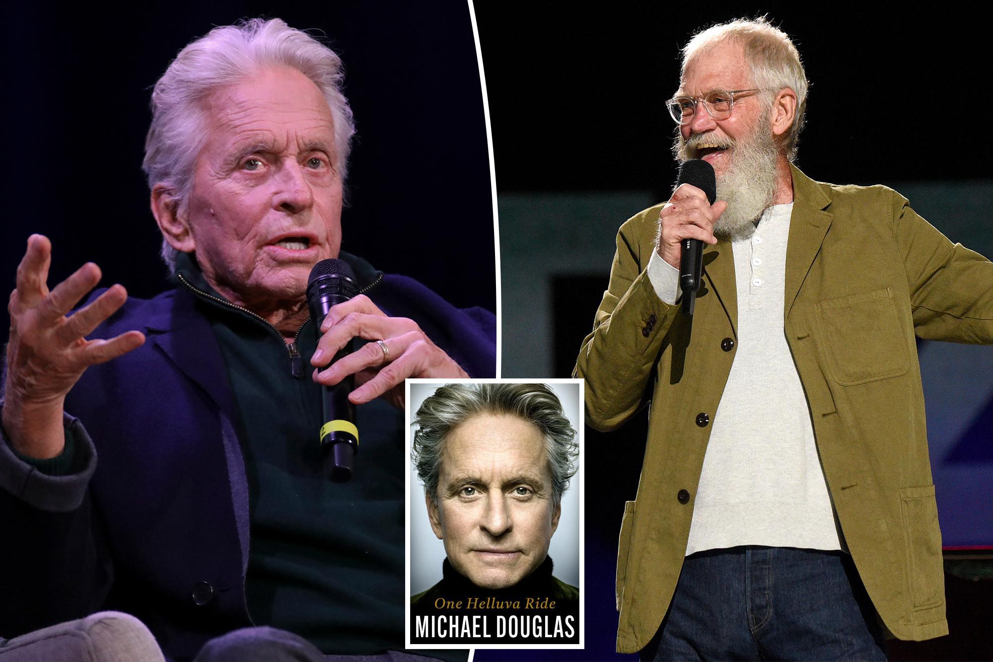 Michael Douglas, Letterman'ı 18 yıl reddedişini anlattı