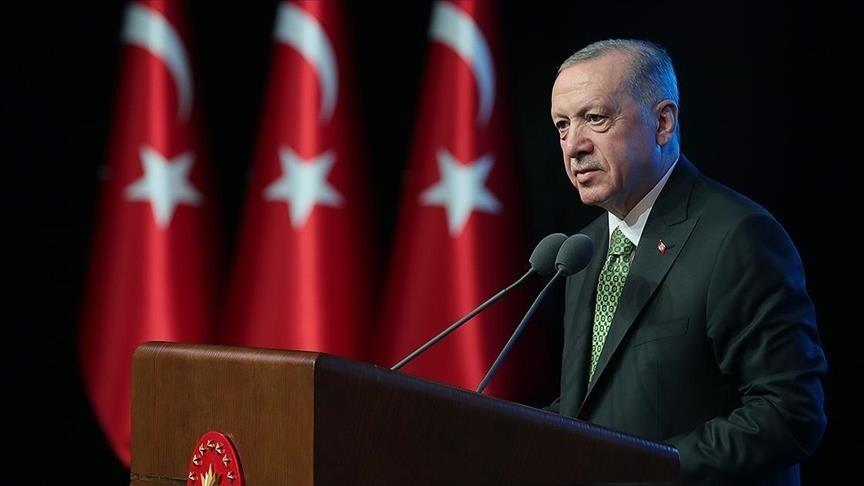 Erdoğan: 30 Ağustos Zaferi toprakların vatanımız olduğunu tescilledi