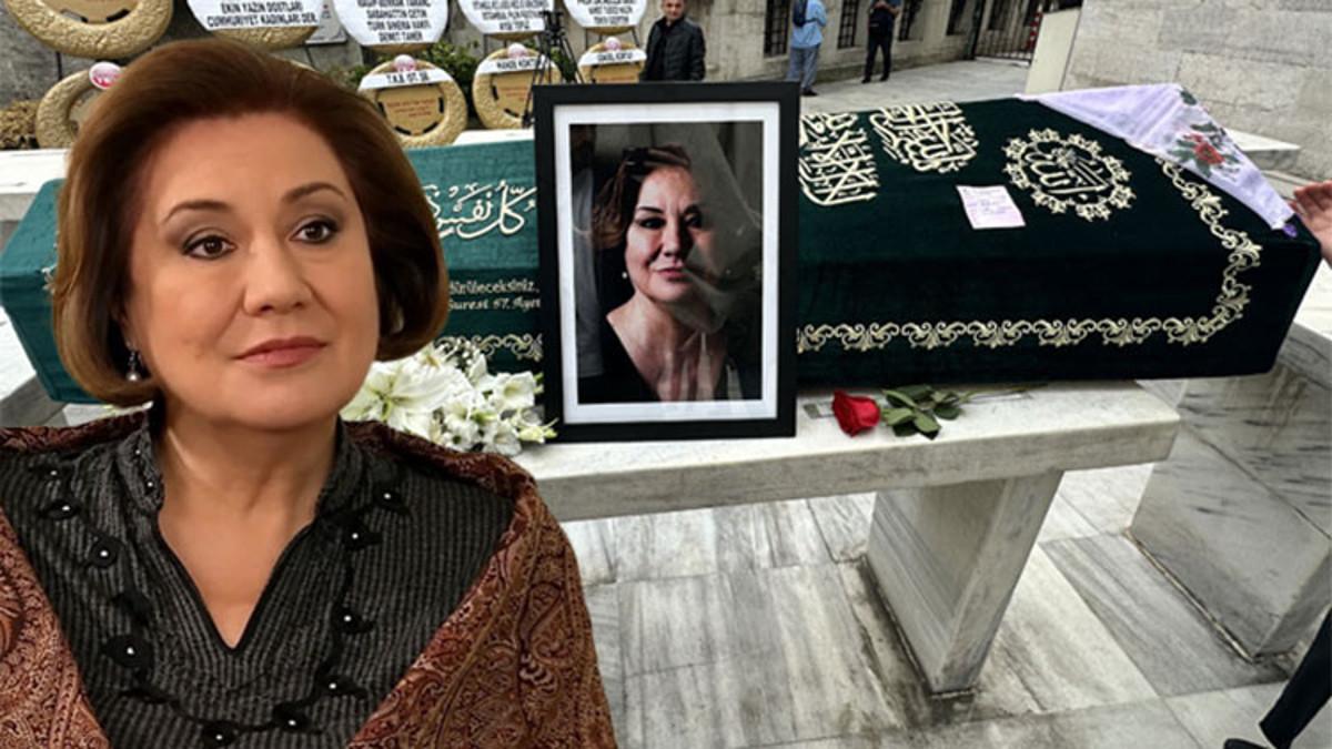 Gülsen Tuncer Topkapı Kozlu Mezarlığı'na defnedildi