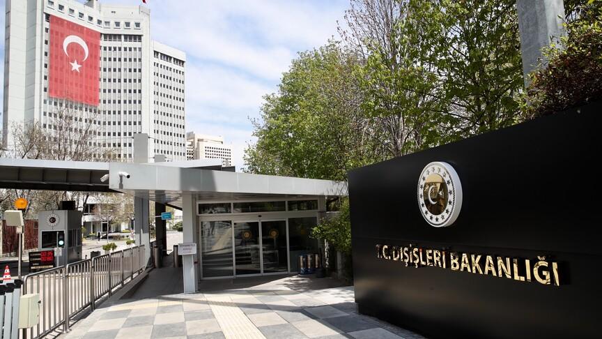 Dışişleri Bakanlığı İsrail'in Erdoğan'a yönelik açıklamasına tepki gösterdi