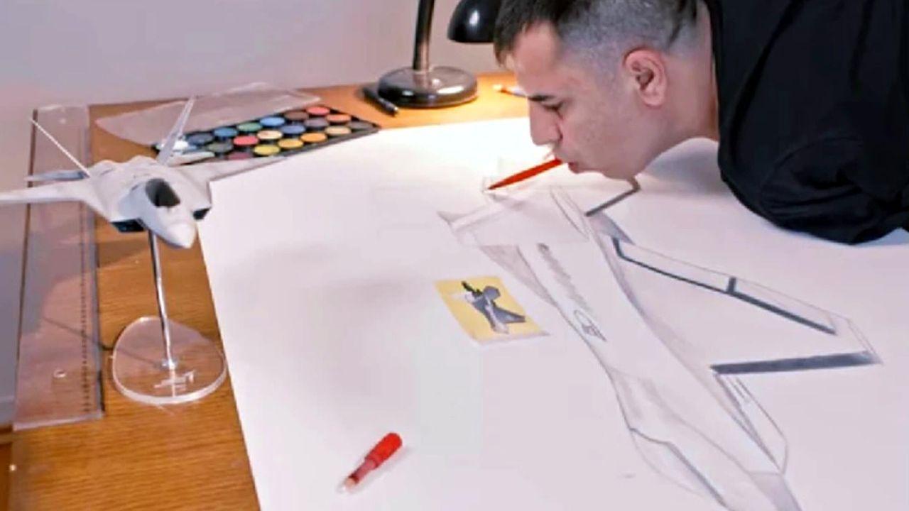 İki kolunu kaybetti; yılmadı KAAN’ın modelleyecisi oldu, Atmaca ve Cirit projelerinde yer aldı