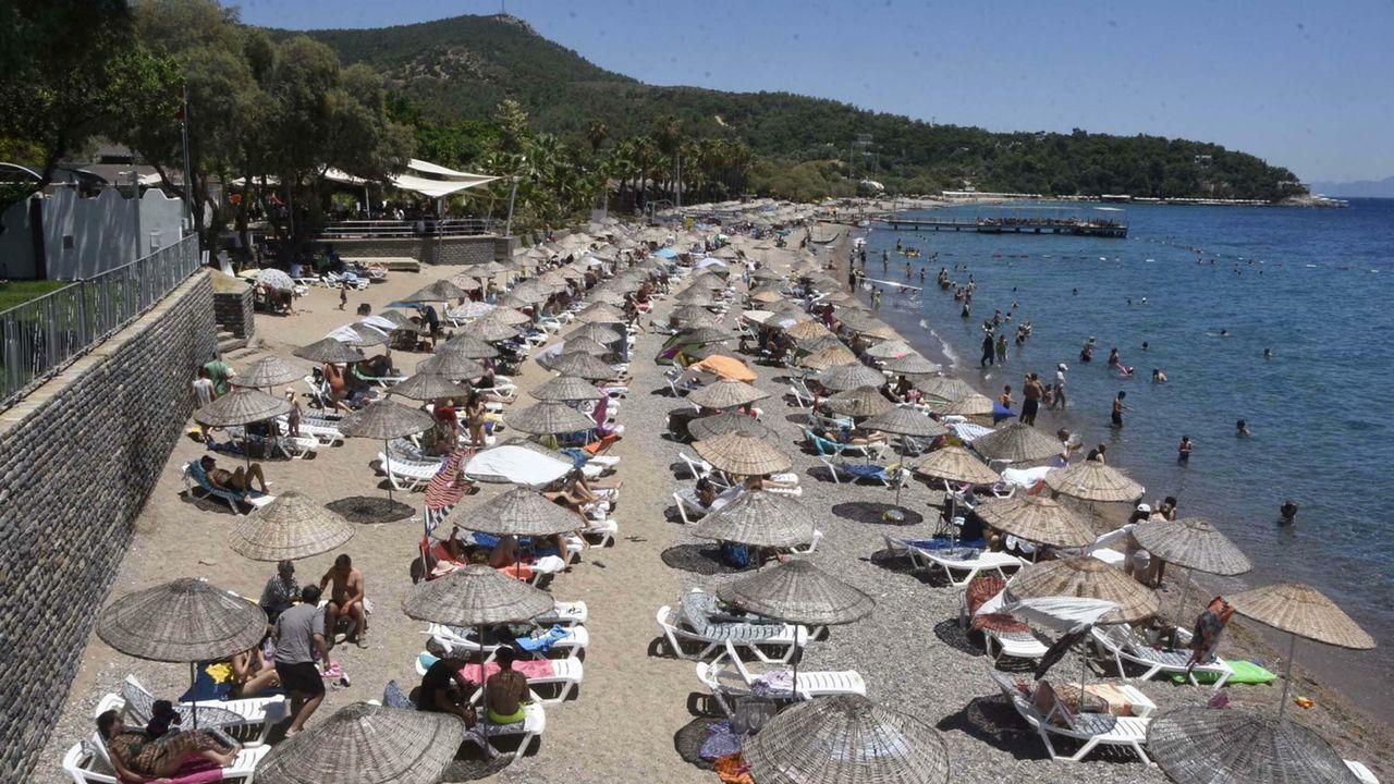 Bodrum'da özel plajlarda harcama limitleri 2 bin TL'den başlıyor