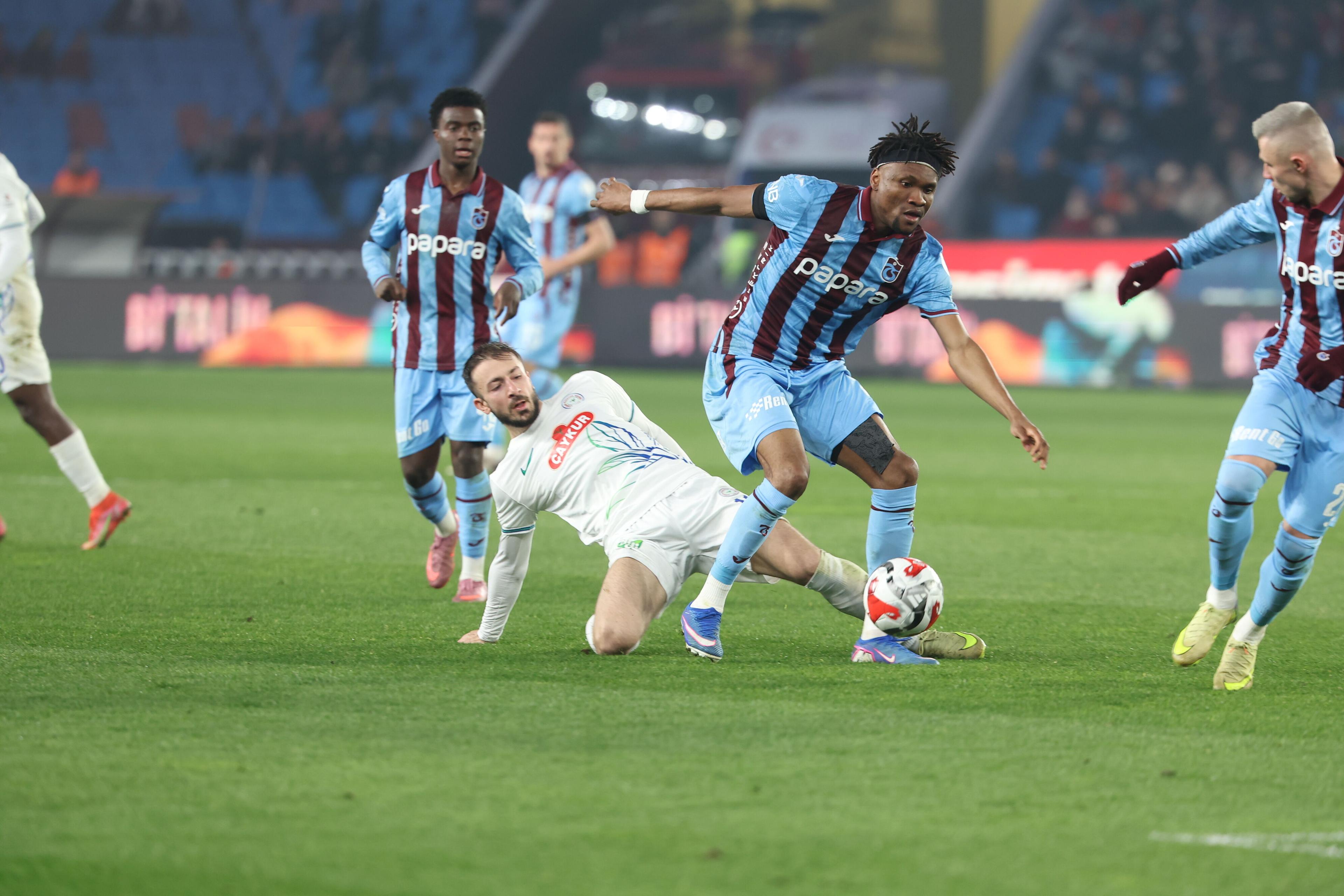 Trabzonspor - Çaykur Rizespor: 1-0