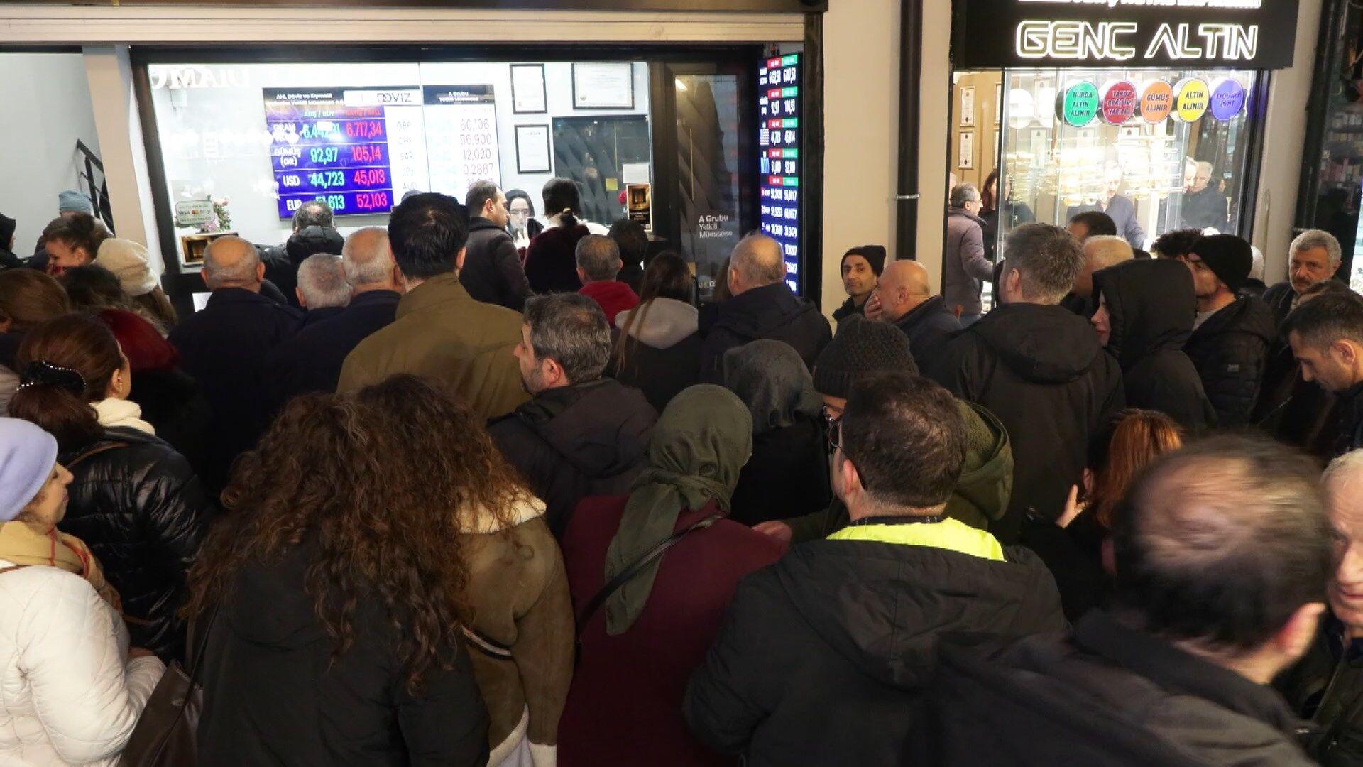 Altın fiyatlarındaki düşüş Kapalıçarşı'da yoğunluk oluşturdu