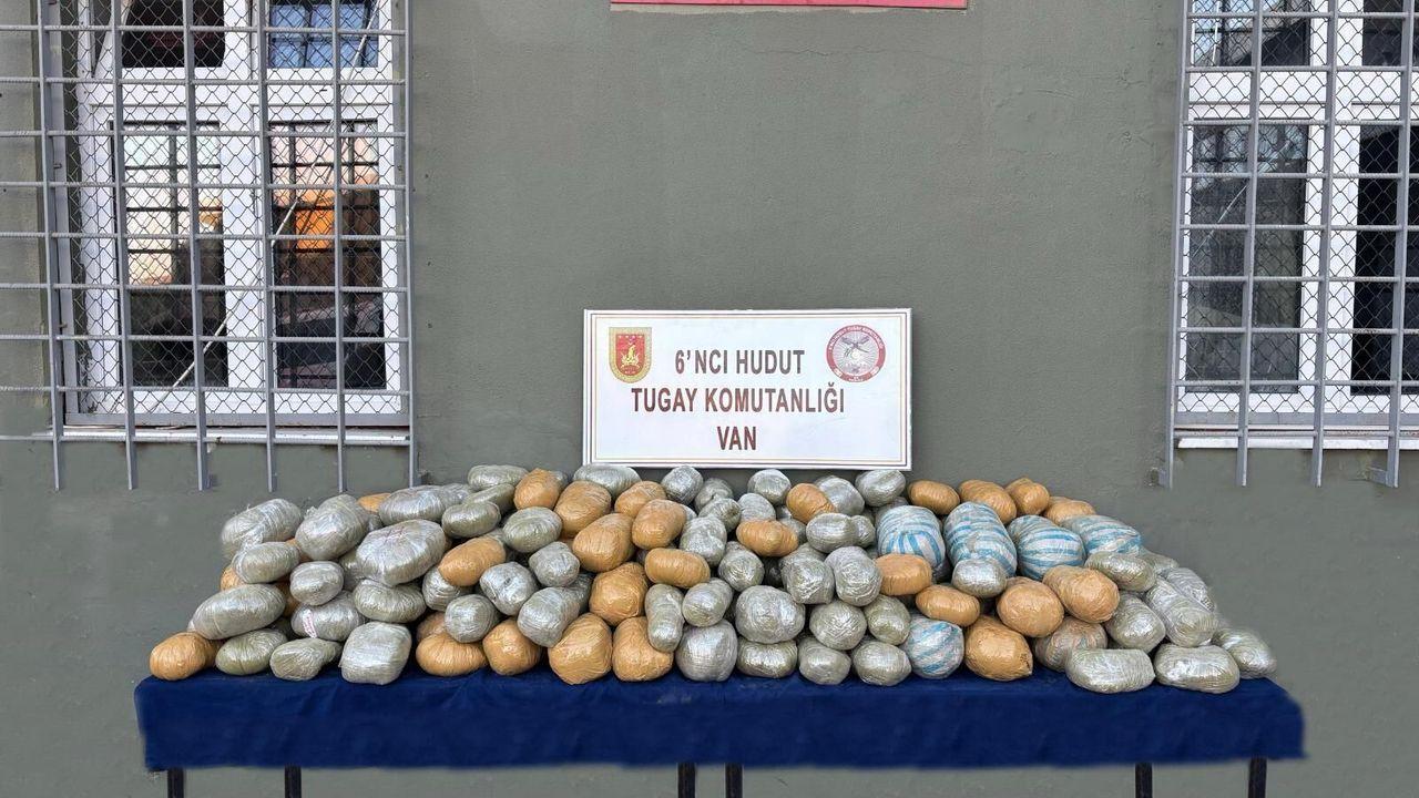 MSB: Van hudut hattında 290 kilo uyuşturucu ele geçirildi