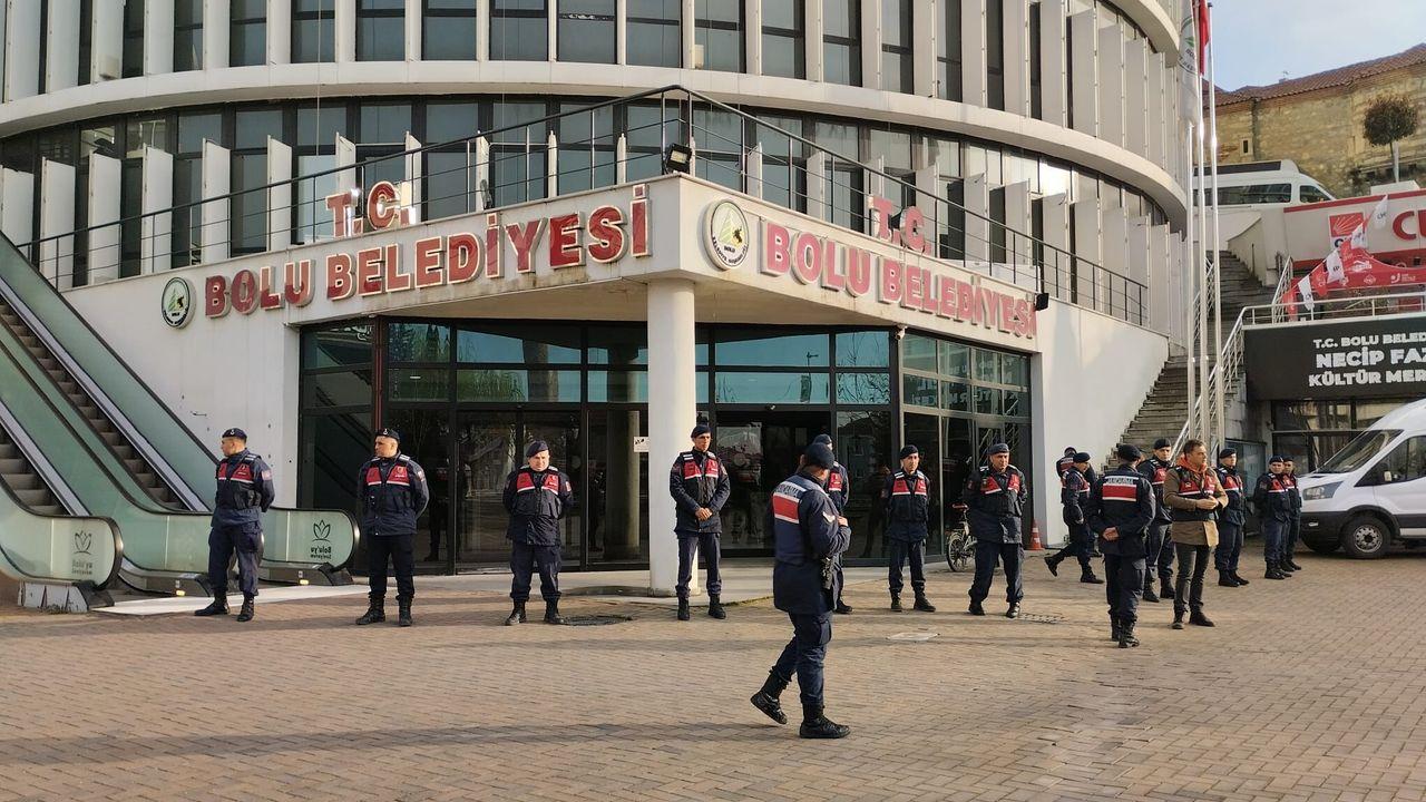 Bolu Belediyesi’nde arama