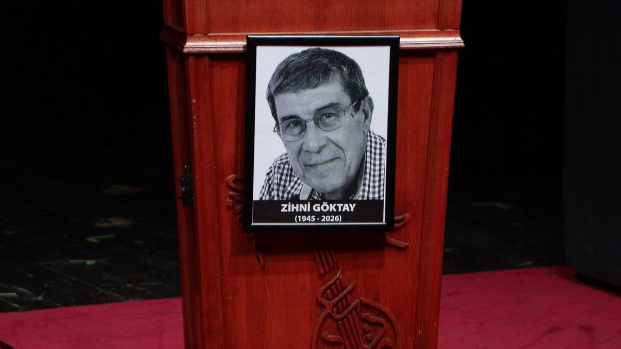 Usta oyuncu Zihni Göktay için Harbiye'de tören düzenlendi
