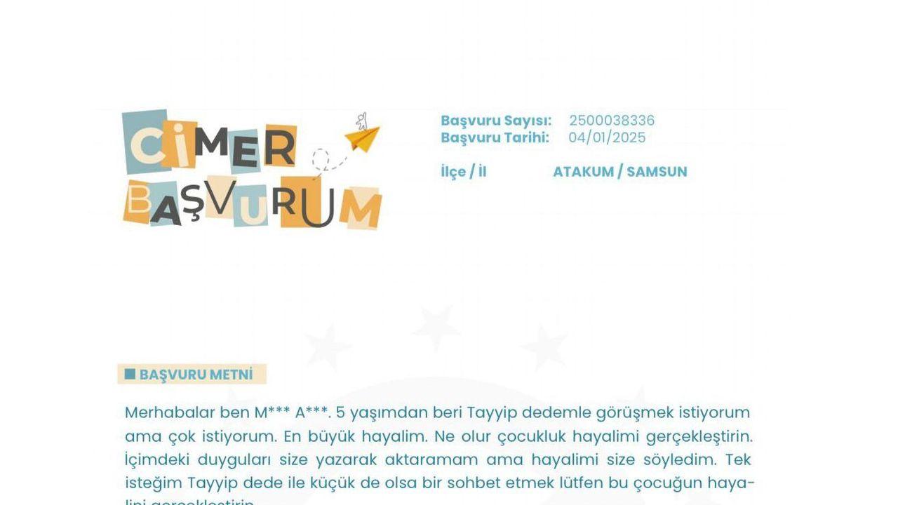 Çocuklardan CİMER'e binlerce başvuru