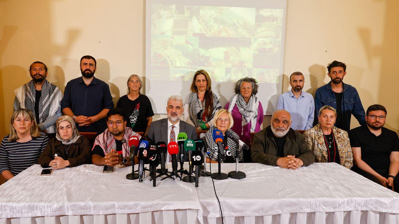 Sumud’a saldırı sonrası STK’lardan basın açıklaması