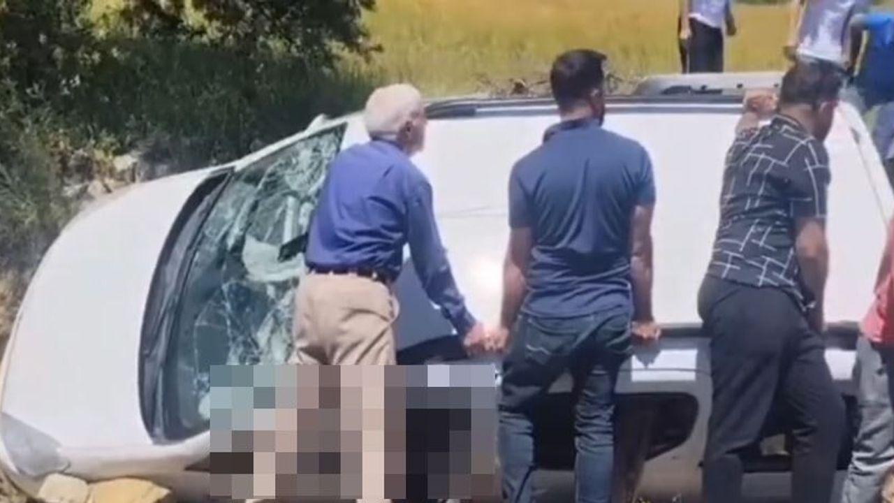 Hafif ticari araca silahlı saldırıda öldü, eşi ve oğlu yaralandı