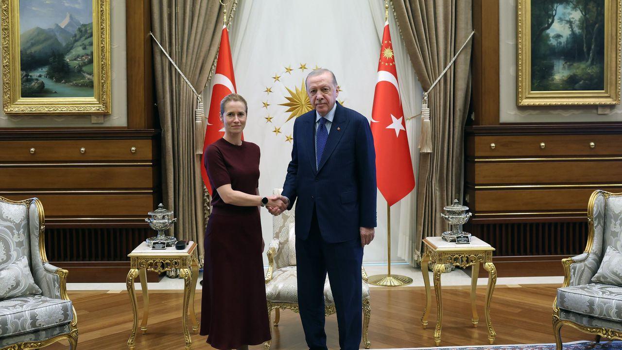Cumhurbaşkanı Erdoğan, AB Yüksek Temsilcisi Kallas'ı kabul etti