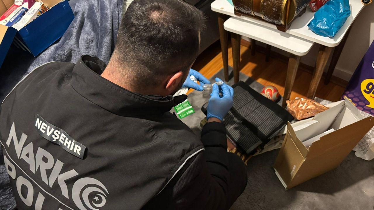Nevşehir’de uyuşturucu operasyonu; 8 gözaltı