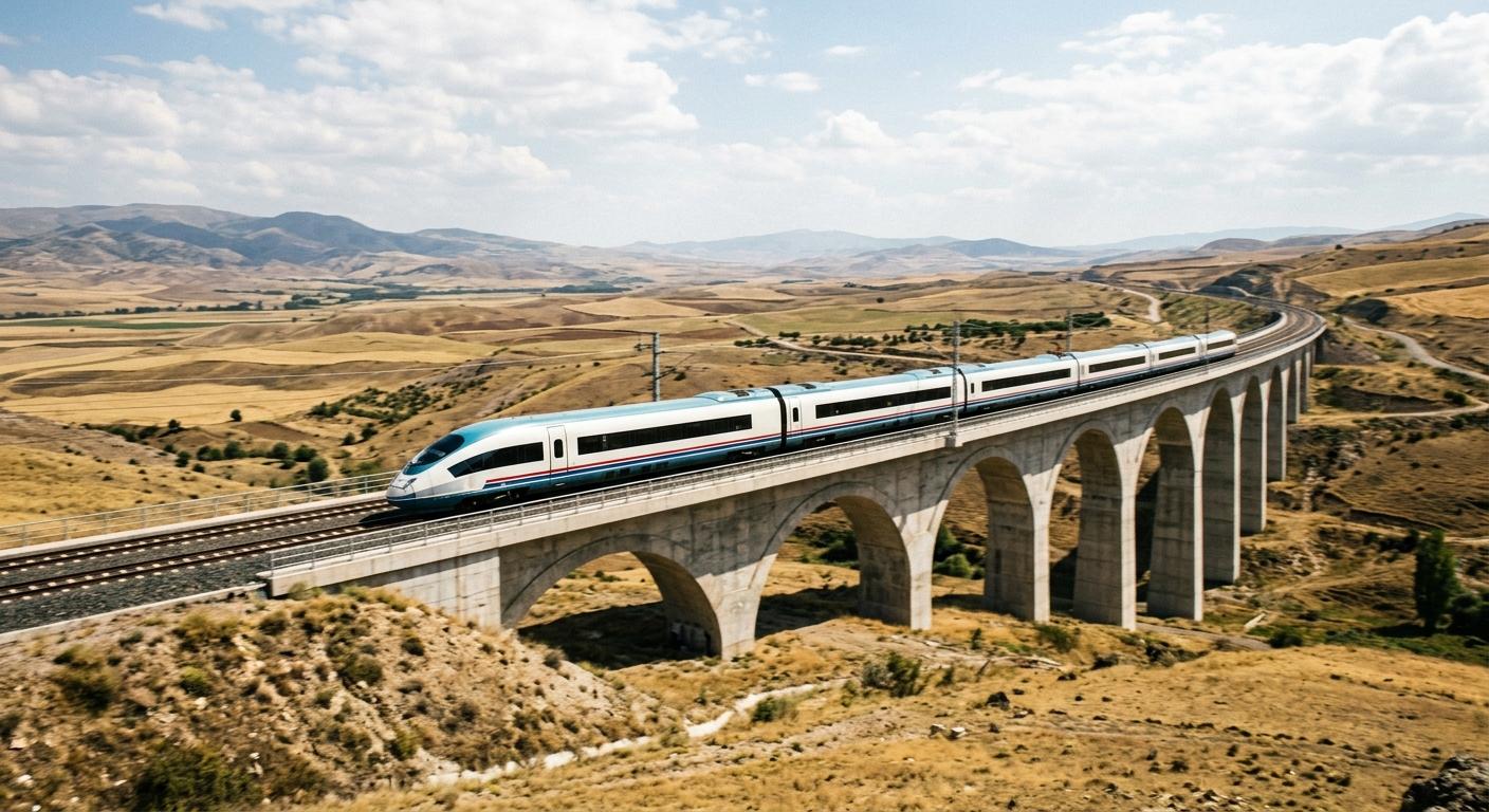 Ankara-Kayseri arası yüksek hızlı trenle 1 saat 45 dakikaya düşecek