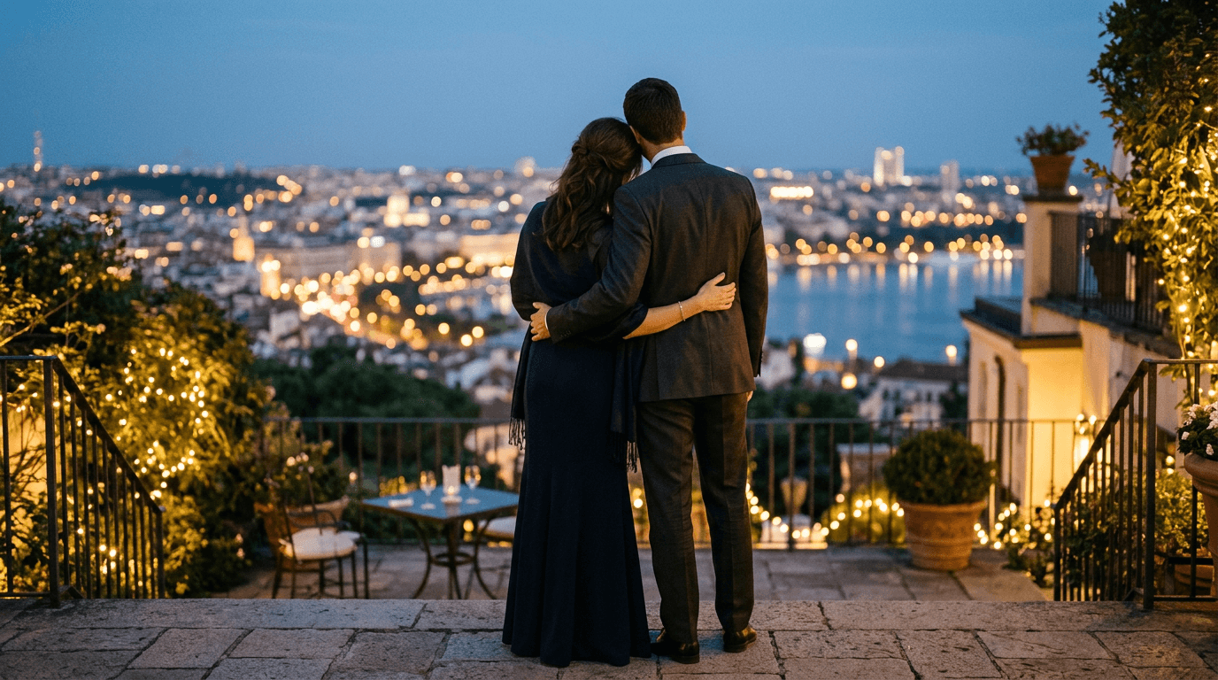 Ahu Yağtu ve Bora Cengiz'den romantik kare