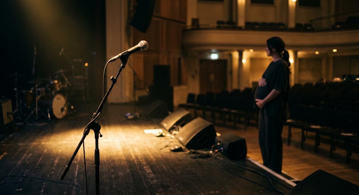 Ece Seçkin hamilelik nedeniyle konserlerini iptal etti