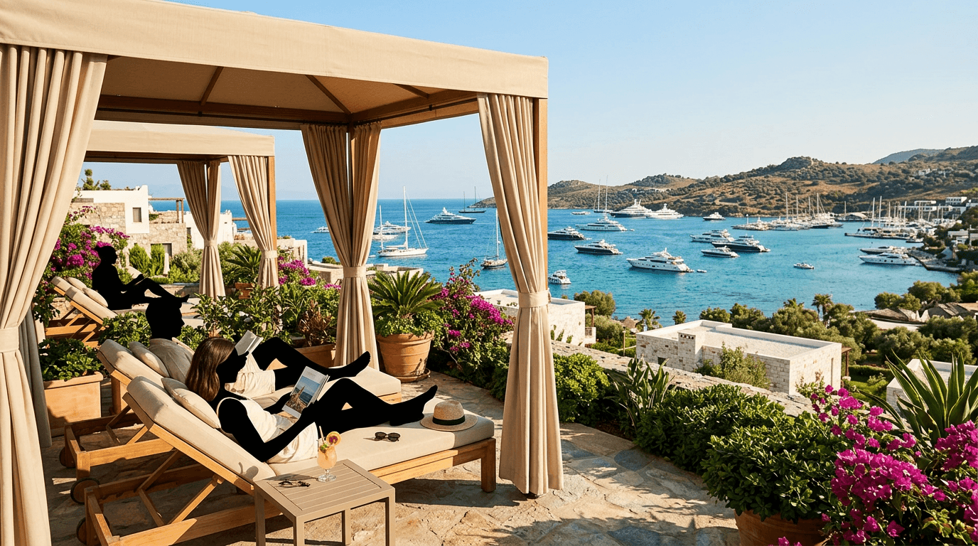 Ünlüler tatil sezonunu Bodrum ve Çeşme'de geçiriyor