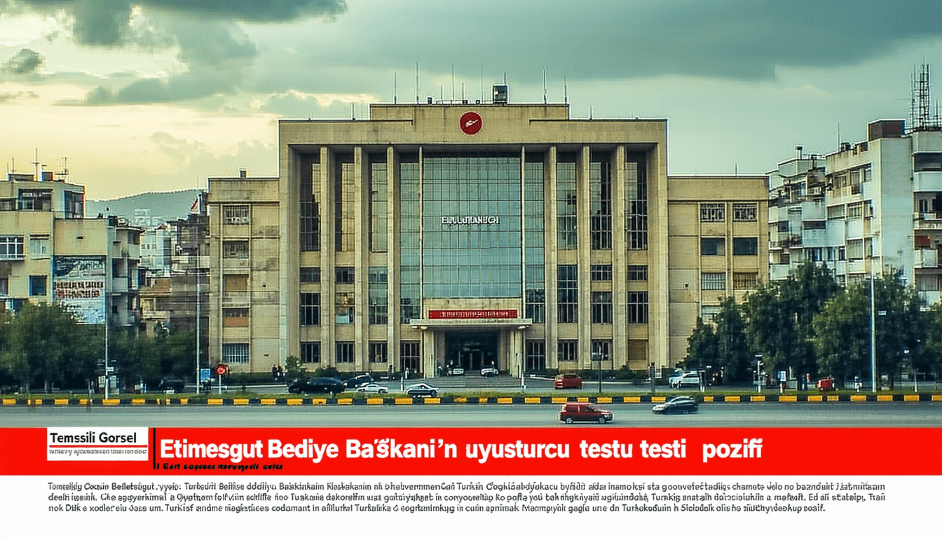 Etimesgut Belediye Başkanı'nın uyuşturucu testi pozitif