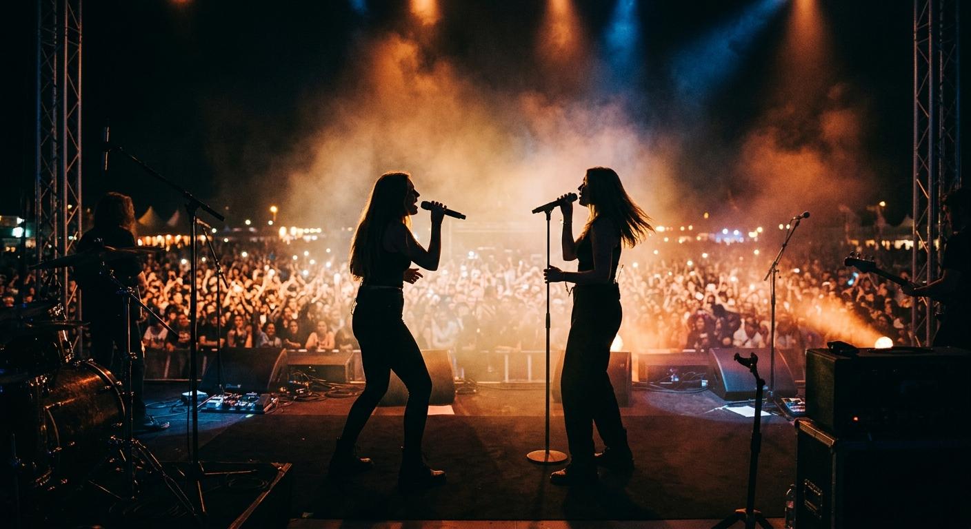 Sıla, Çeşme konserinde Ceylan Ertem'le 'Esmer'i seslendirdi